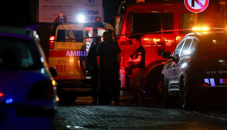 قصف على تل ابيب