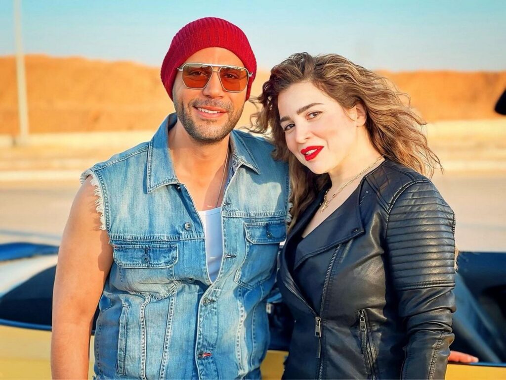 مي عز الدين ومحمد إمام