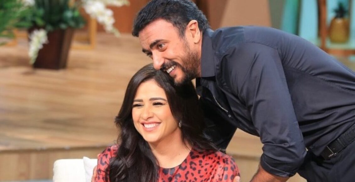 ياسمين عبد العزيز وأحمد العوضي