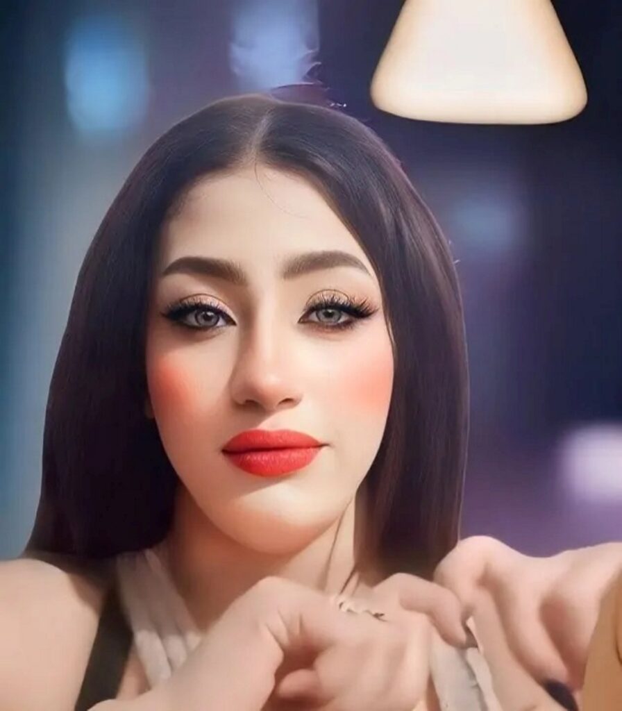صوفيا لورين المصرية - الصورة سكرين شوت من حسابها على التيك توك