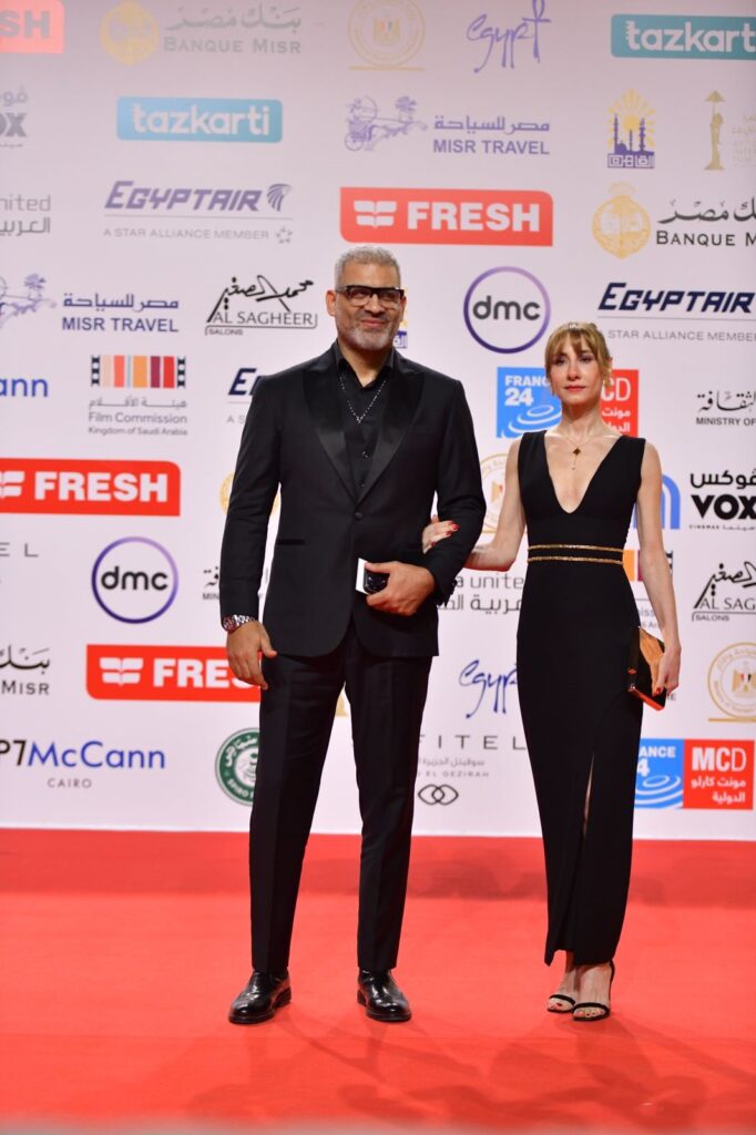 دياموند بوعبود وهاني عادل من مهرجان القاهرة السينمائي 2024