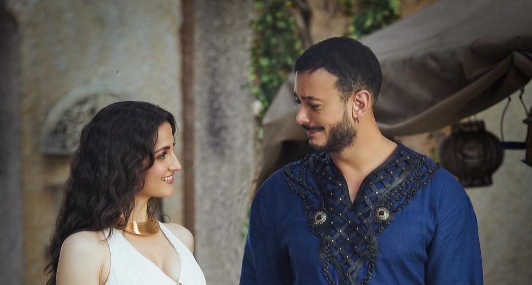 سعد لمجرد مع النجمة الهندية نيتي موهان