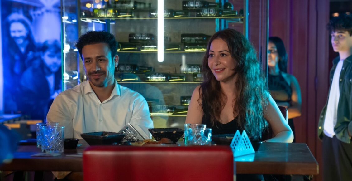 منه شلبي وأحمد داود يتابعان الهوى سلطان في الرياض